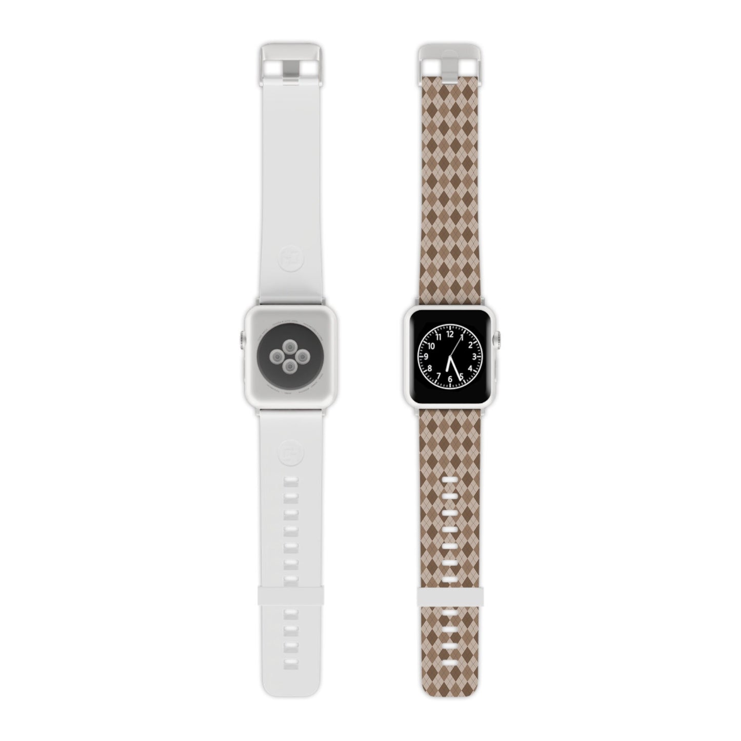 Argyle Apple Watch Band Series 9/8/7/6/5/4/3/2/1/SE/Ultra, Applewatch Band 38 40mm, Apple WatchBand 42 44mm, Elastomer Watch Strap
