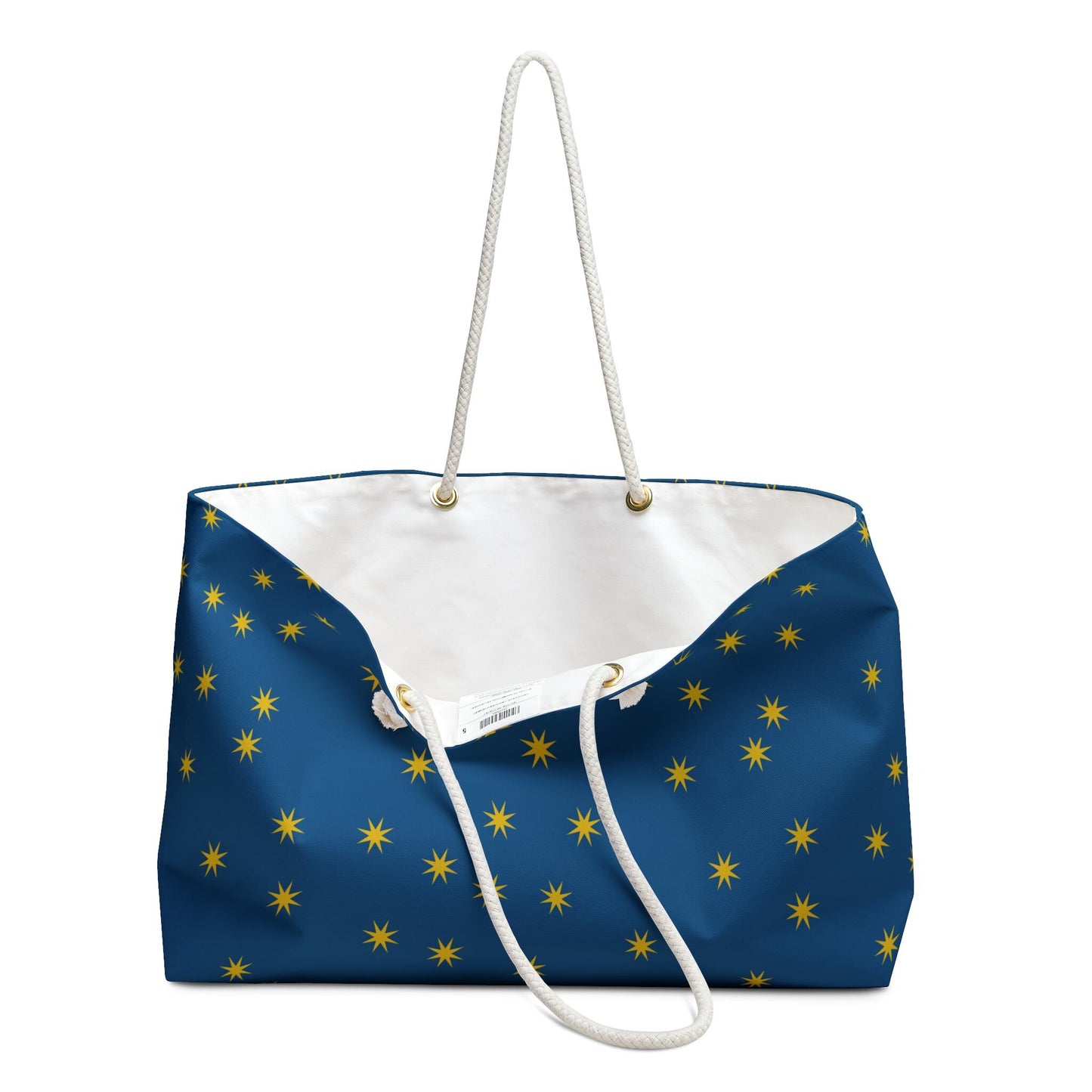 Our Lady of Guadalupe Stars Weekender Bag, Blessed Virgin Mary Travel Bag, Virgin Mary Overnight Tote, Catholic Carry-On Duffel