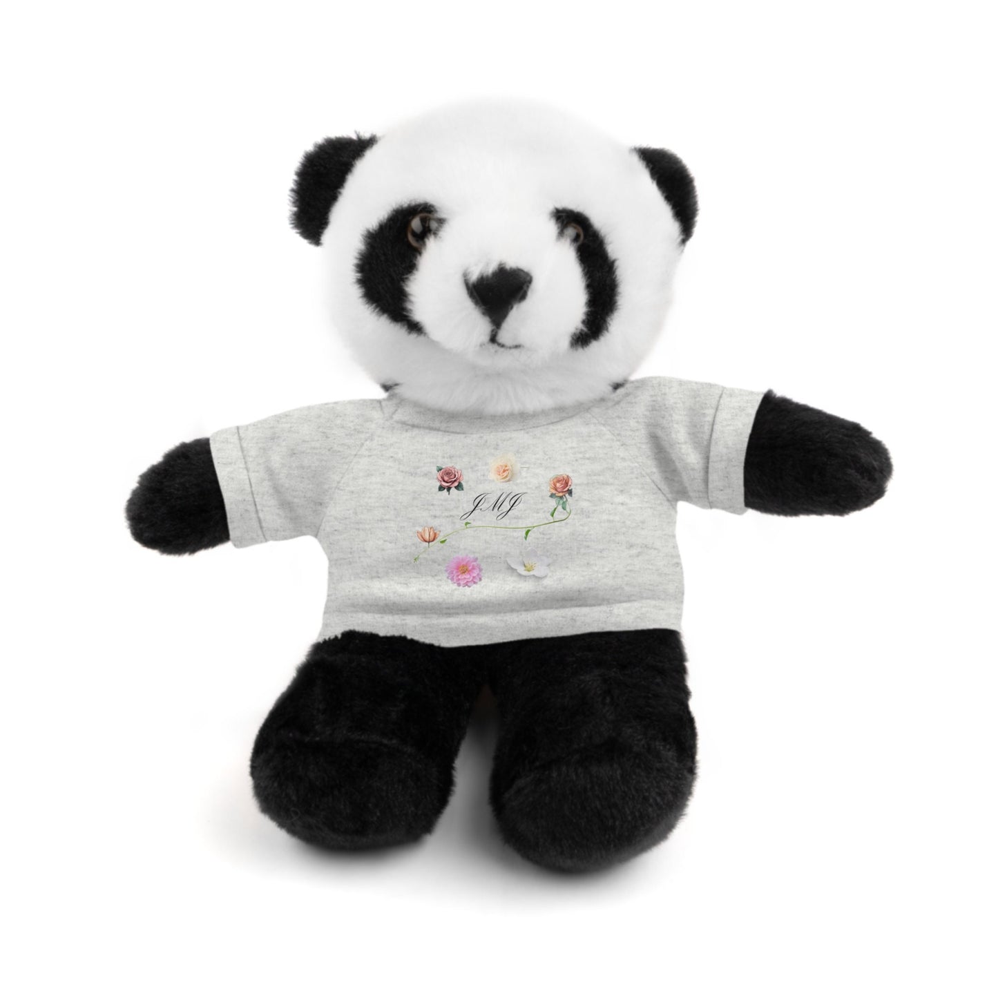 Cute Plushies with Catholic JMJ Tee, Adorable Stuffies for Kids, Stuffed Animals, Gifts for Children, Lovies for Kids 3+, Presents for Child