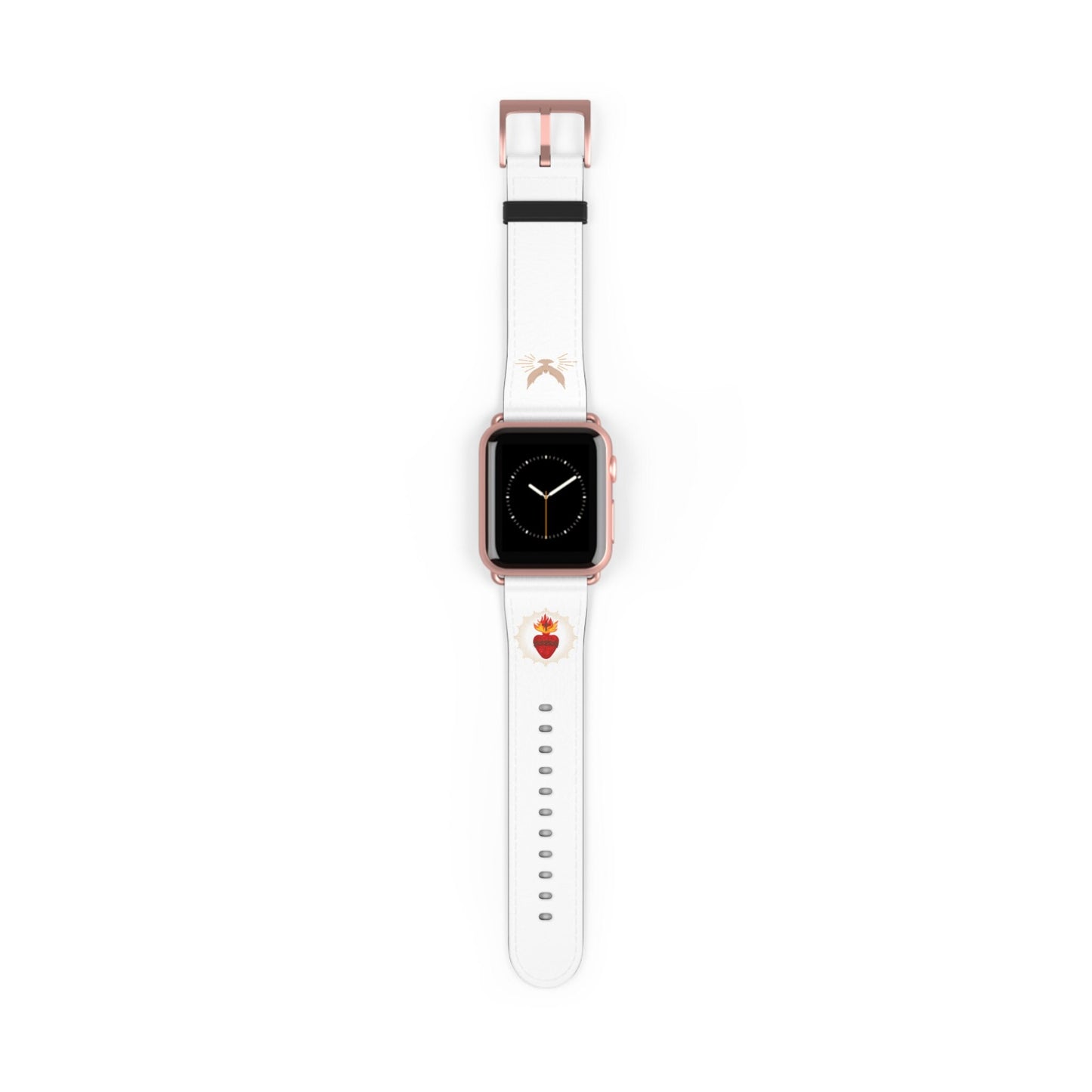 Sacred Heart AppleWatch Band Series 9/8/7/6/5/4/3/2/1/SE/Ultra, Apple WatchBand 38mm, Apple WatchBand 42mm, Catholic Gift