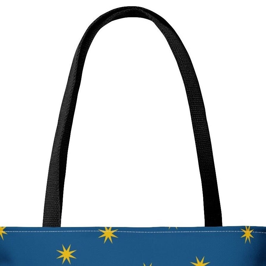 Guadalupe Stars Catholic Tote Bag, Our Lady of Guadalupe, Retro Catholic Totes, Marian Tote Bag, Vintage Style Daily Bag, Canvas Tote Bag
