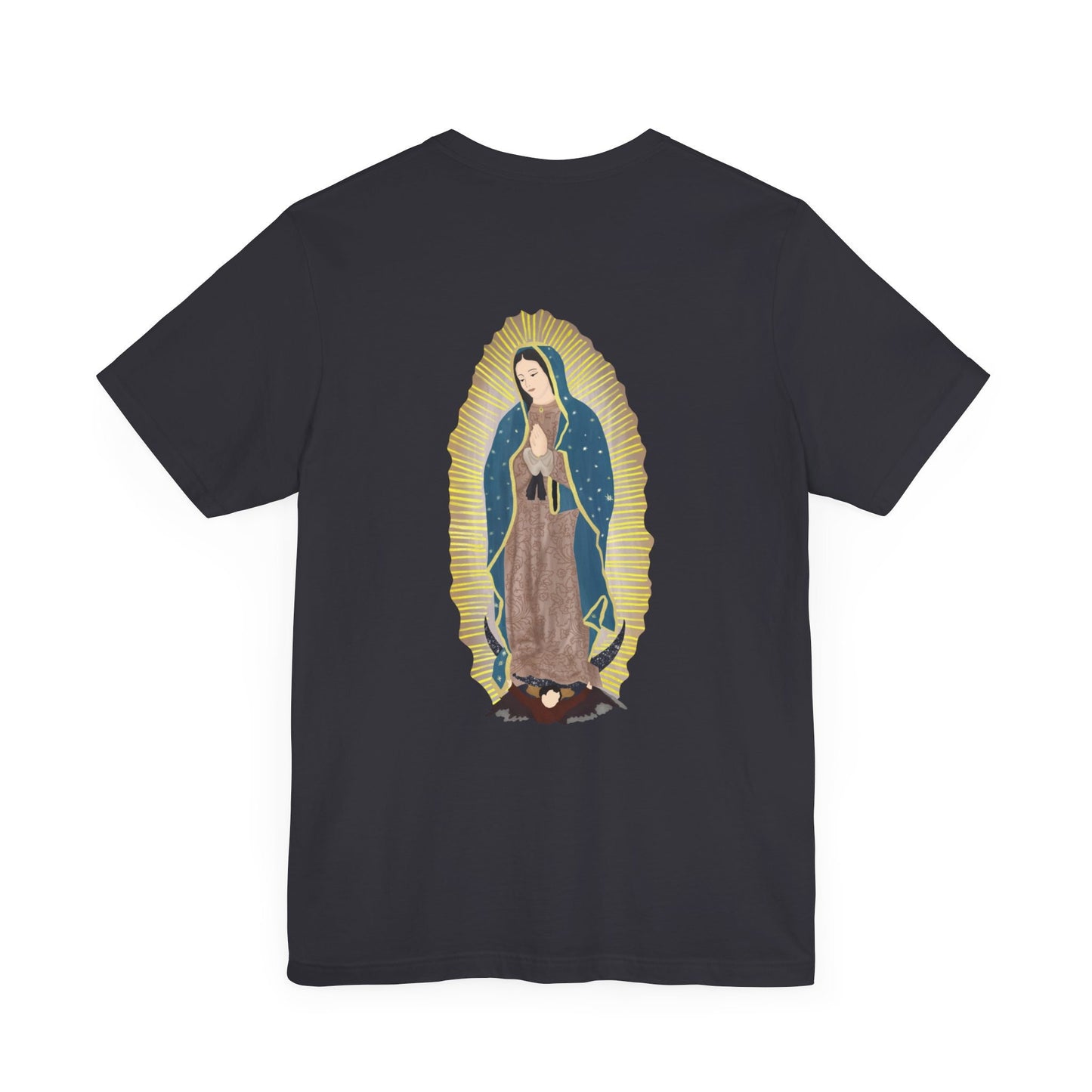 Catholic Christ Tee, Our Lady of Guadalupe T-Shirt, Christ the King Top, Our Lady of Guadalupe Comfy T Shirt, Catholic Gifts