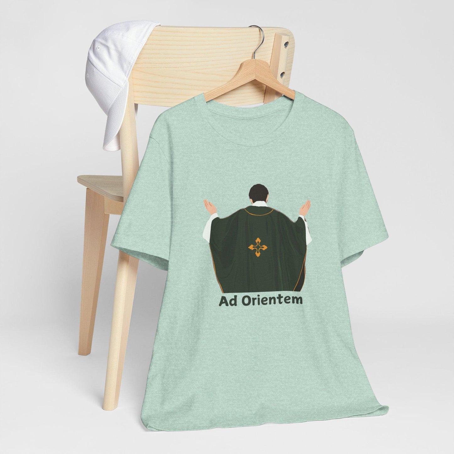Ad Orientem Latin Mass Catholic T Shirt, Unisex Tee, Religious Graphic Shirt, Catholic Gift, Traditional Latin Mass Apparel