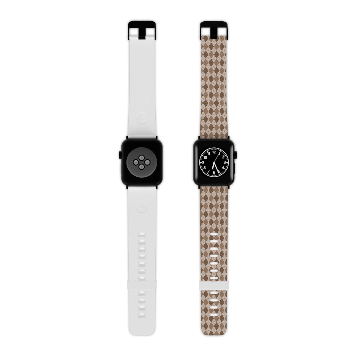 Argyle Apple Watch Band Series 9/8/7/6/5/4/3/2/1/SE/Ultra, Applewatch Band 38 40mm, Apple WatchBand 42 44mm, Elastomer Watch Strap