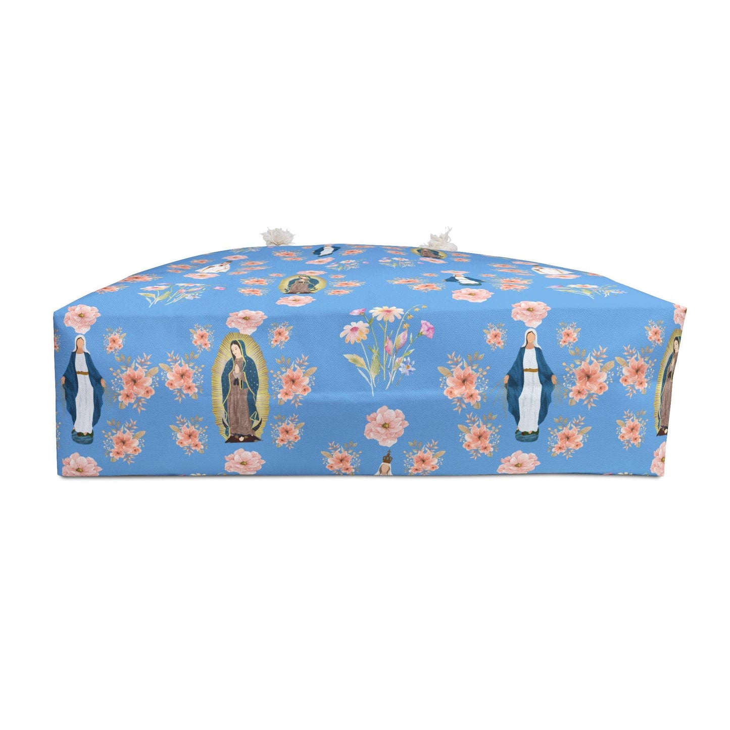 Blessed Virgin Mary Weekender Bag, Marian Travel Tote, Catholic Overnight Bag, Blessed Mother Duffle Bag, Catholic Weekend Bag