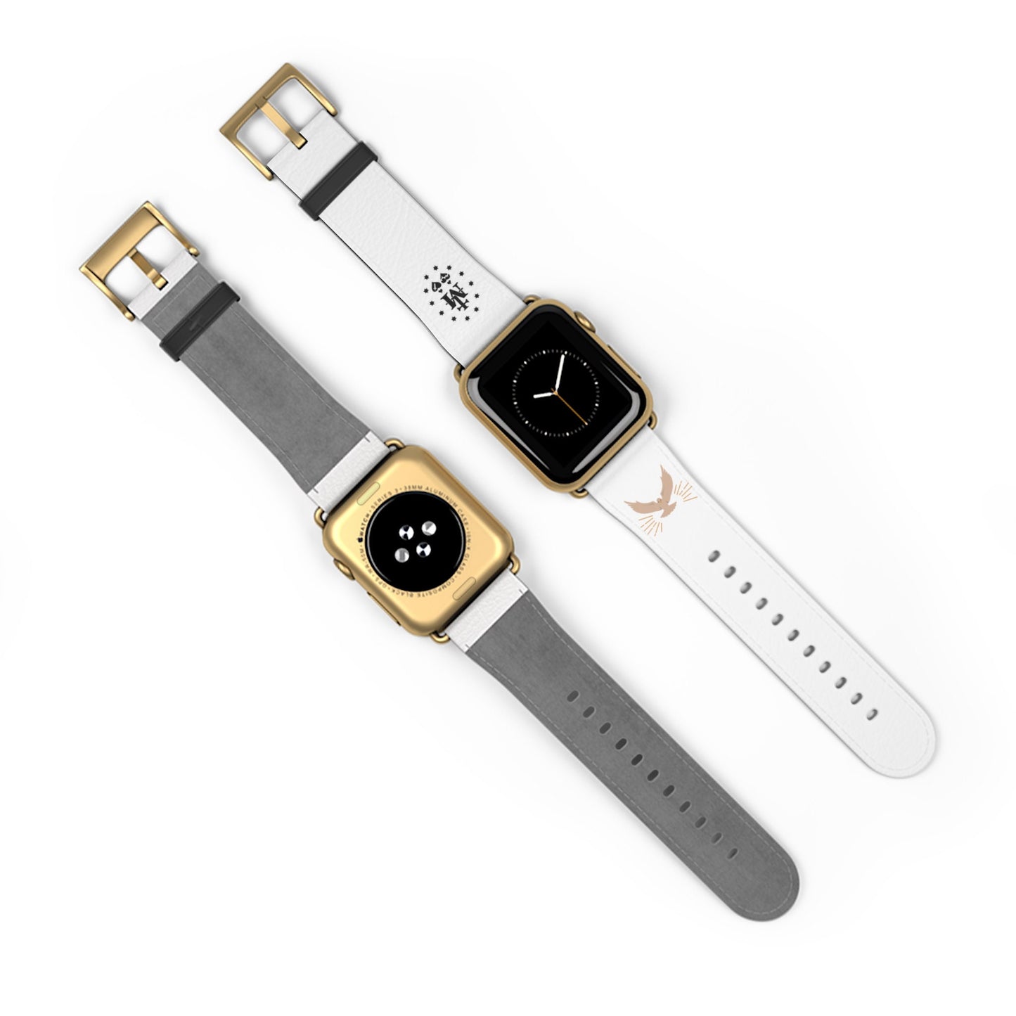 Miraculous Medal AppleWatch Band Series 9/8/7/6/5/4/3/2/1/SE/Ultra, Apple WatchBand 38mm, Apple WatchBand 42mm, Catholic Gift