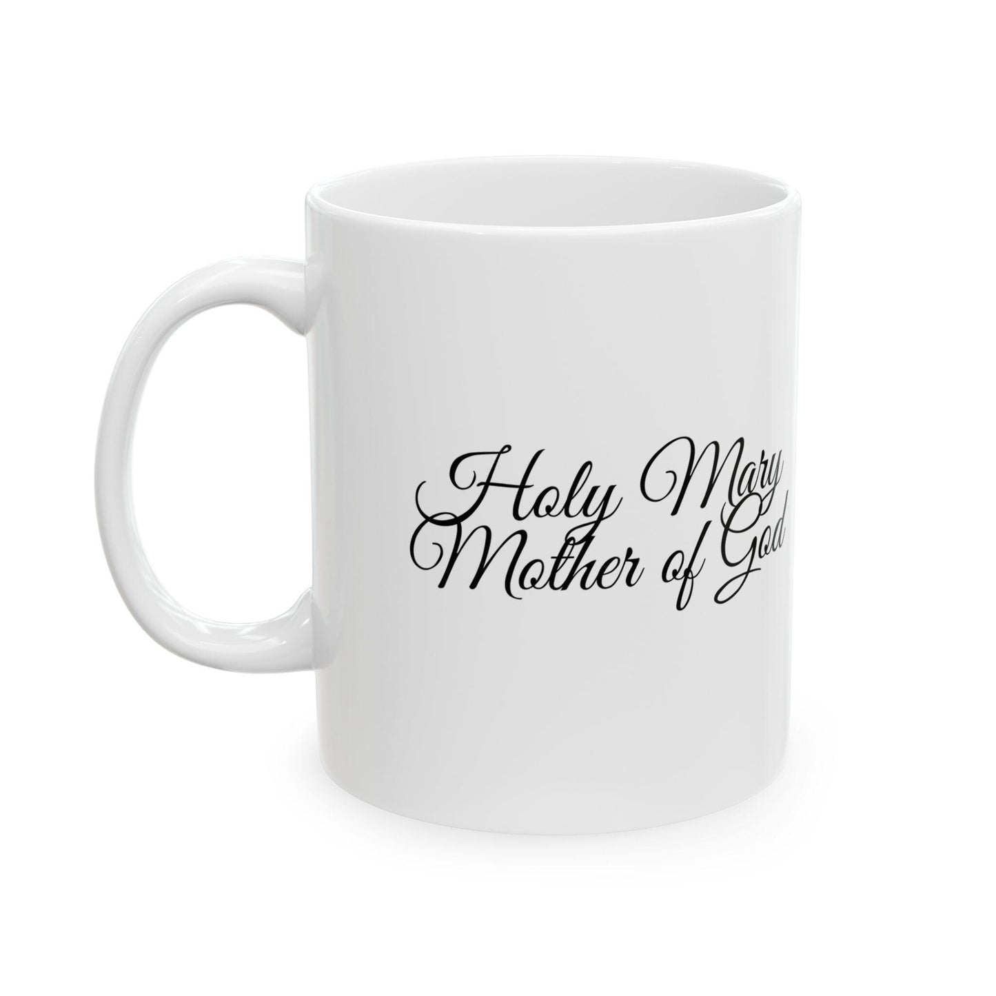 Blessed Virgin Mary Coffee Mug, Catholic Coffee Mug, Saints Mug, Catholic Mom Present