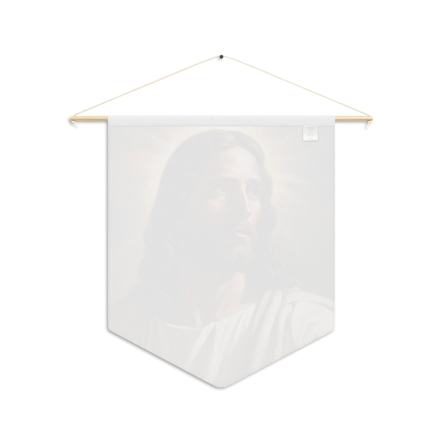 Blessed Savior Pennant, Wall Pennant for Living Room, Handcrafted Wall Banner, Kids Room Wall Decor, Wall Hanging, Housewarming Gift