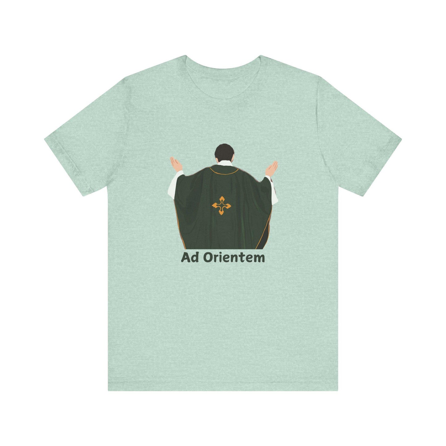 Ad Orientem Latin Mass Catholic T Shirt, Unisex Tee, Religious Graphic Shirt, Catholic Gift, Traditional Latin Mass Apparel