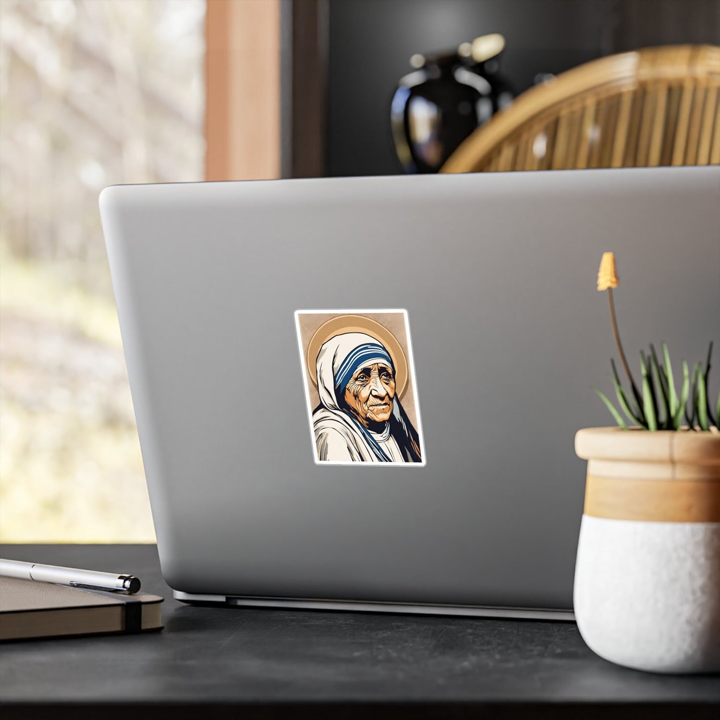 FREE STICKER, Use Code MAGCATH, Mother Teresa Sticker, Saint Teresa of Calcutta Vinyl Decals, St Teresa of Calcutta Vinyl Stickers