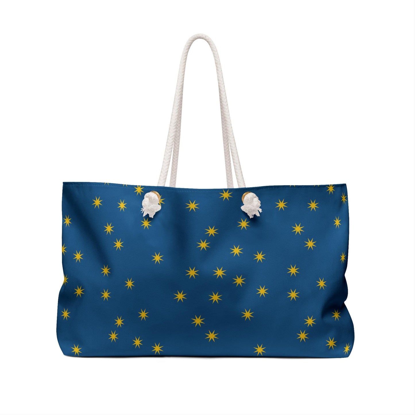 Our Lady of Guadalupe Stars Weekender Bag, Blessed Virgin Mary Travel Bag, Virgin Mary Overnight Tote, Catholic Carry-On Duffel