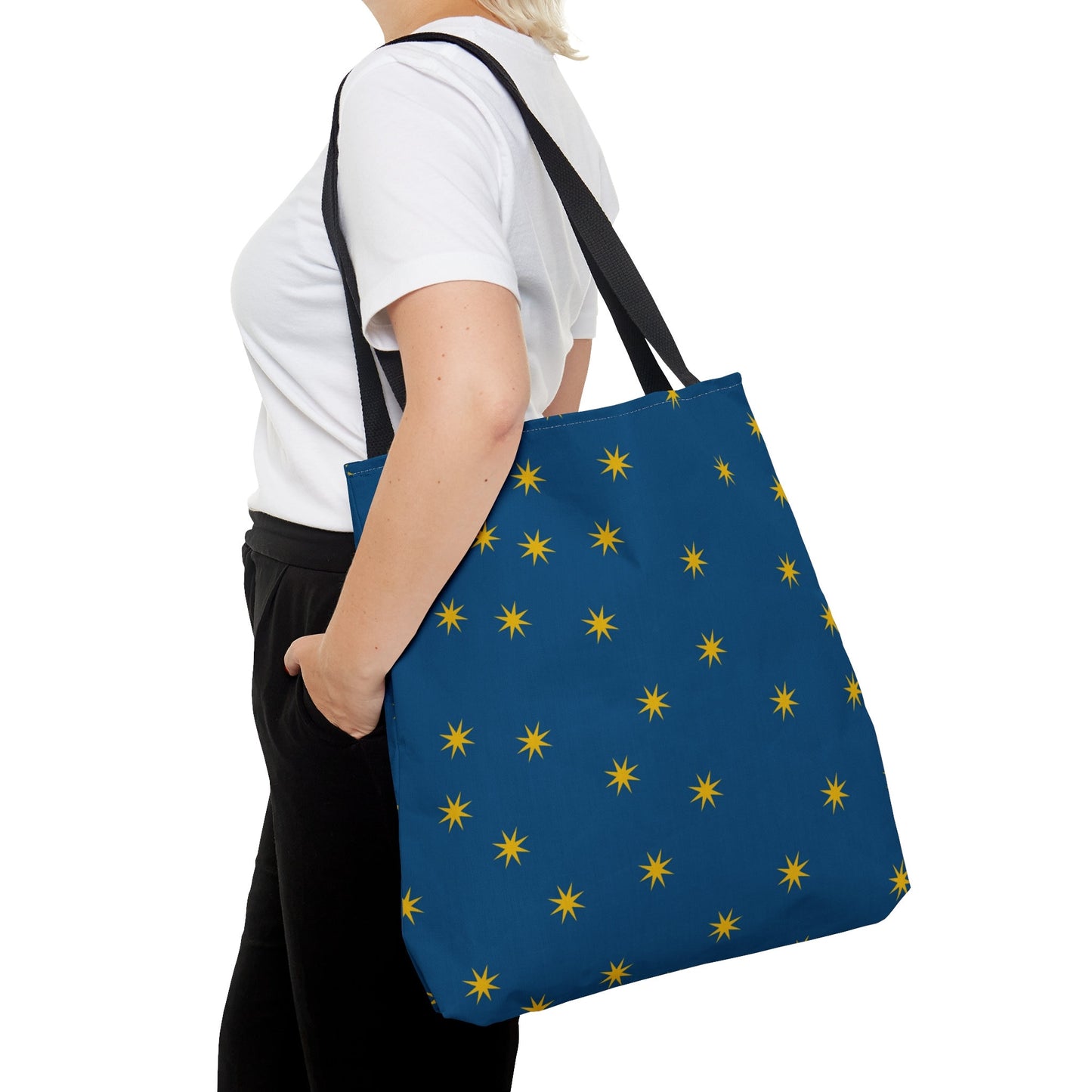 Guadalupe Stars Catholic Tote Bag, Our Lady of Guadalupe, Retro Catholic Totes, Marian Tote Bag, Vintage Style Daily Bag, Canvas Tote Bag
