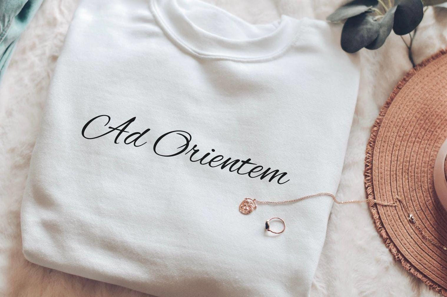 Latin Mass Sweatshirt, Ad Orientem, Traditional Catholic Unisex Sweatshirt, Crewneck Jumper, Religious Shirt, Catholic Gift for Moms