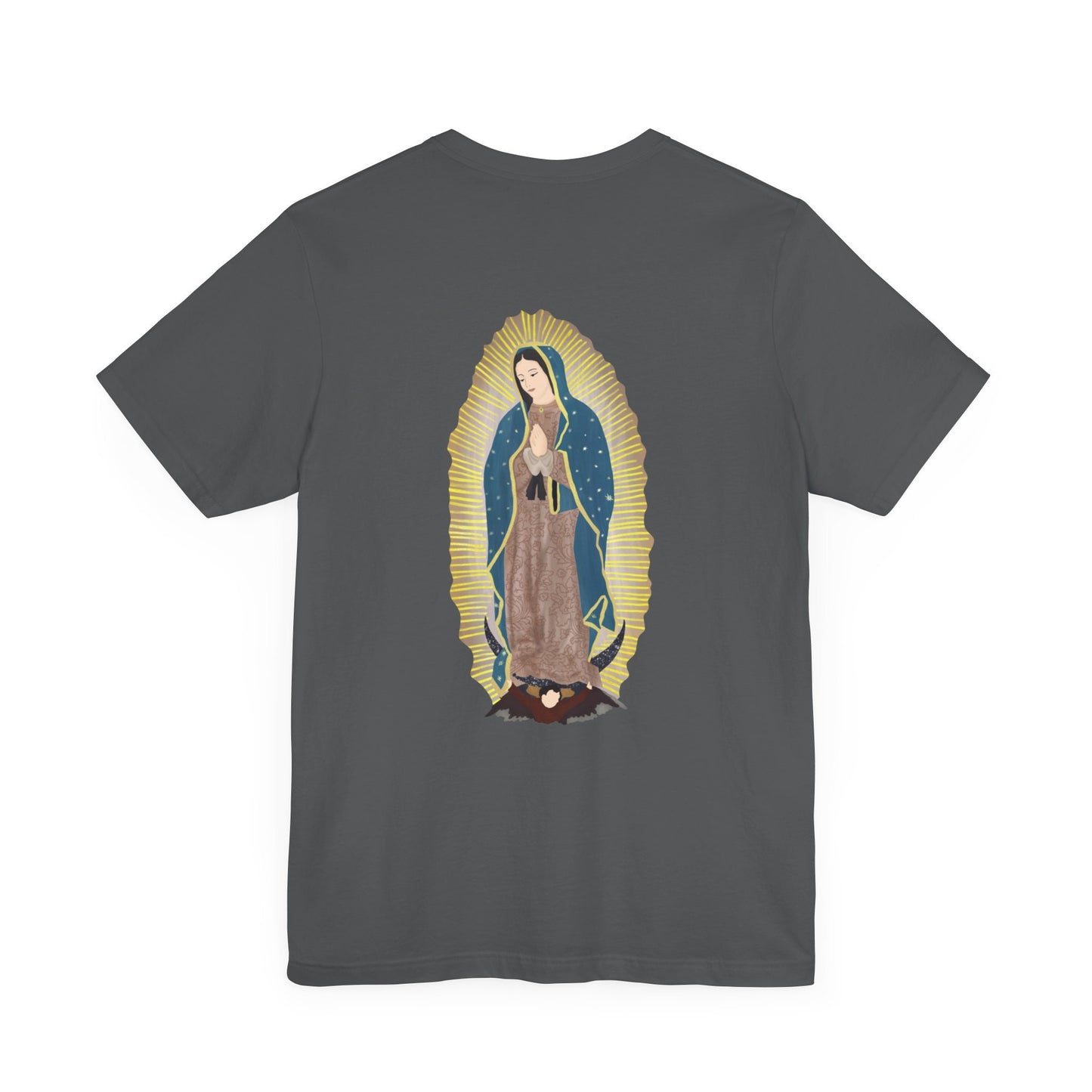 Catholic Christ Tee, Our Lady of Guadalupe T-Shirt, Christ the King Top, Our Lady of Guadalupe Comfy T Shirt, Catholic Gifts