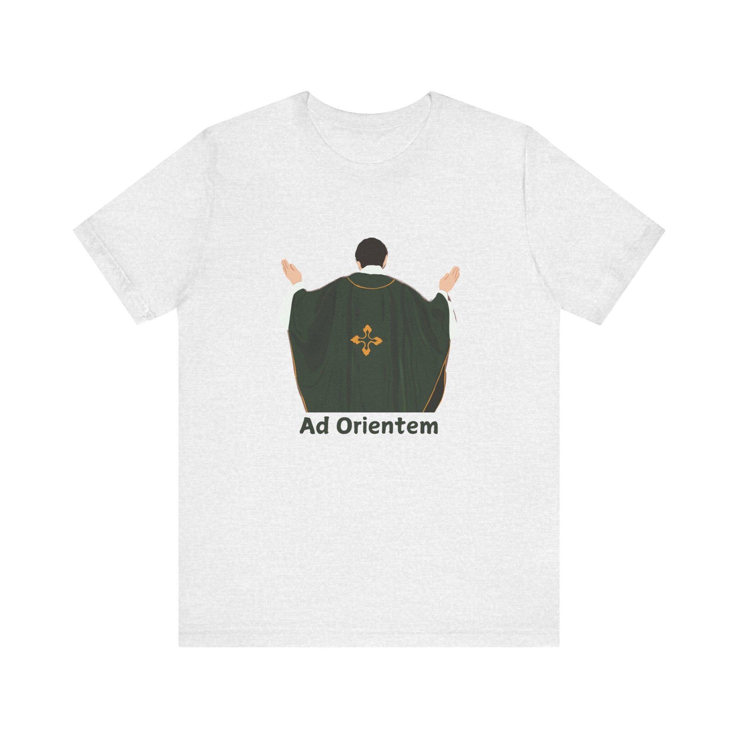 Ad Orientem Latin Mass Catholic T Shirt, Unisex Tee, Religious Graphic Shirt, Catholic Gift, Traditional Latin Mass Apparel