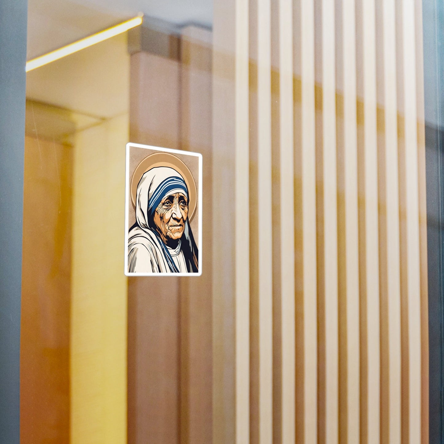 FREE STICKER, Use Code MAGCATH, Mother Teresa Sticker, Saint Teresa of Calcutta Vinyl Decals, St Teresa of Calcutta Vinyl Stickers