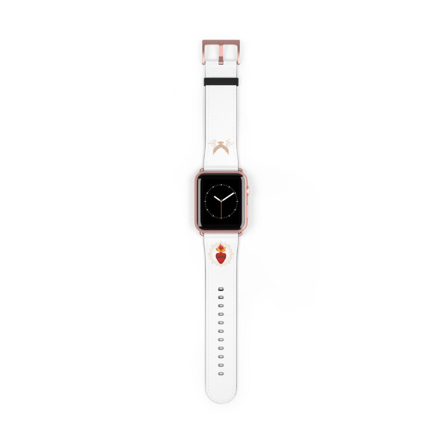 Sacred Heart AppleWatch Band Series 9/8/7/6/5/4/3/2/1/SE/Ultra, Apple WatchBand 38mm, Apple WatchBand 42mm, Catholic Gift