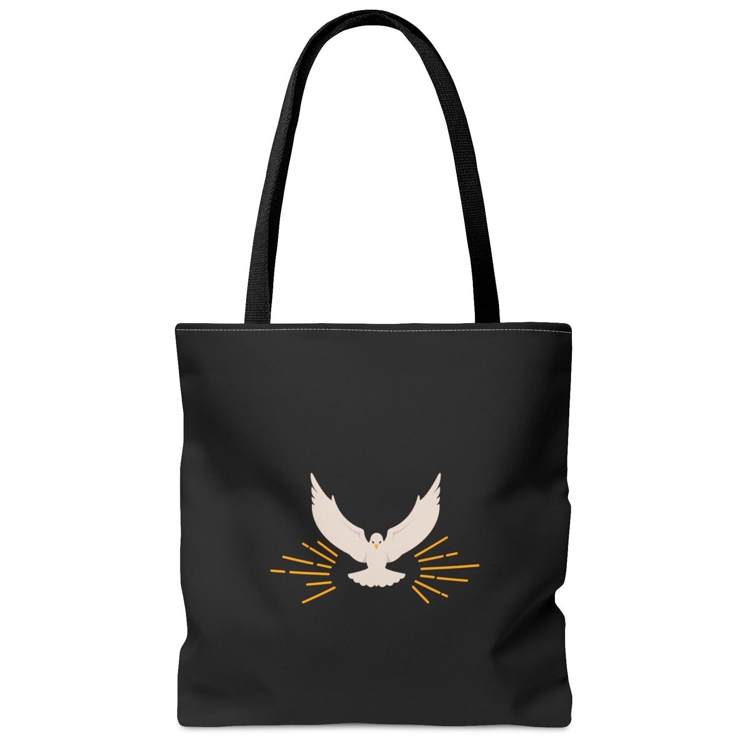 Miraculous Medal Tote Bag, Miraculous Medal of Our Lady, Retro Catholic Totes, Marian Tote Bag, Vintage Style Daily Bag, Canvas Tote Bag