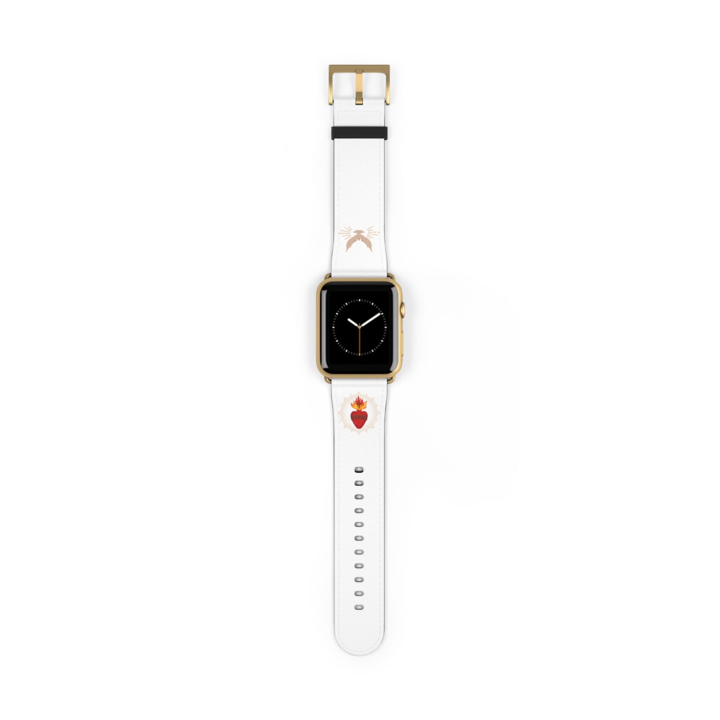 Sacred Heart AppleWatch Band Series 9/8/7/6/5/4/3/2/1/SE/Ultra, Apple WatchBand 38mm, Apple WatchBand 42mm, Catholic Gift