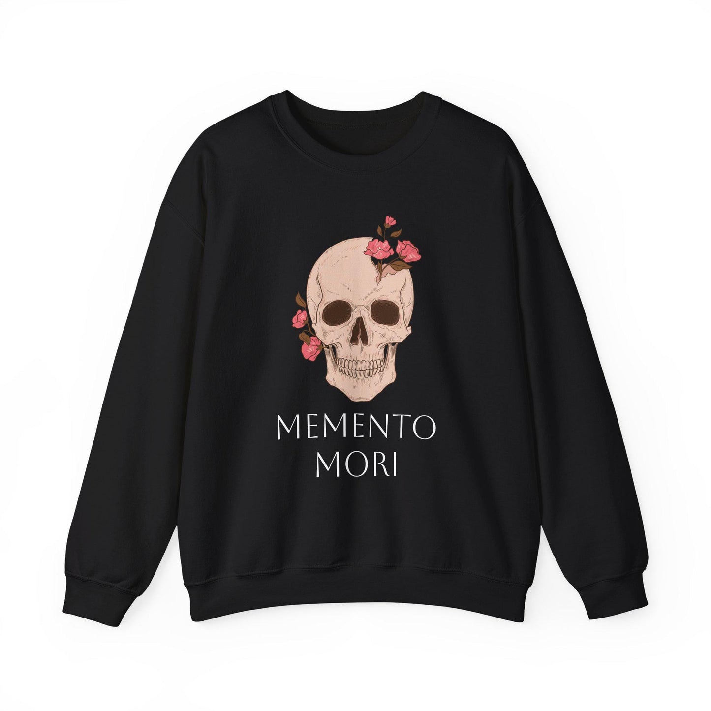 Memento Mori Catholic Sweatshirt, Unisex Sweatshirt, Heavy Blend Crewneck, Catholic Gift, Religious Apparel, Reminder of Death, Christian