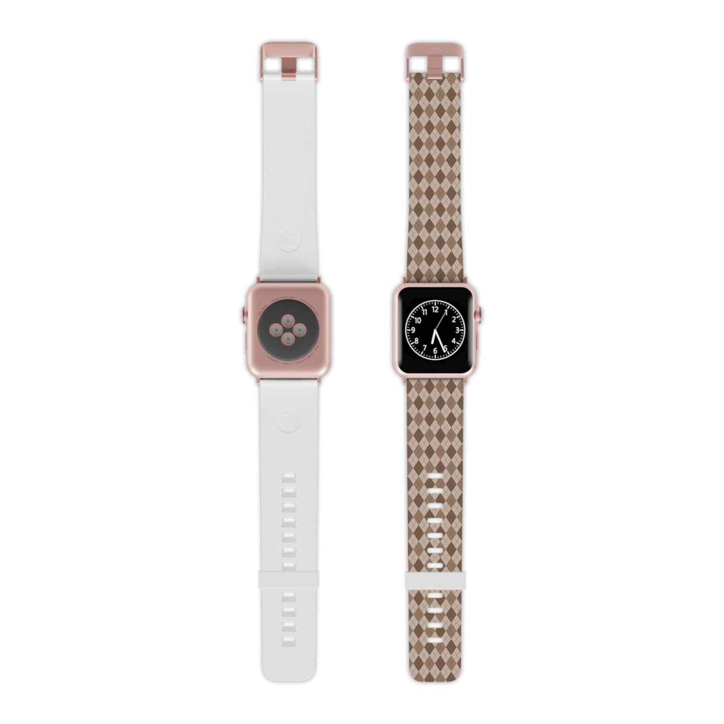Argyle Apple Watch Band Series 9/8/7/6/5/4/3/2/1/SE/Ultra, Applewatch Band 38 40mm, Apple WatchBand 42 44mm, Elastomer Watch Strap