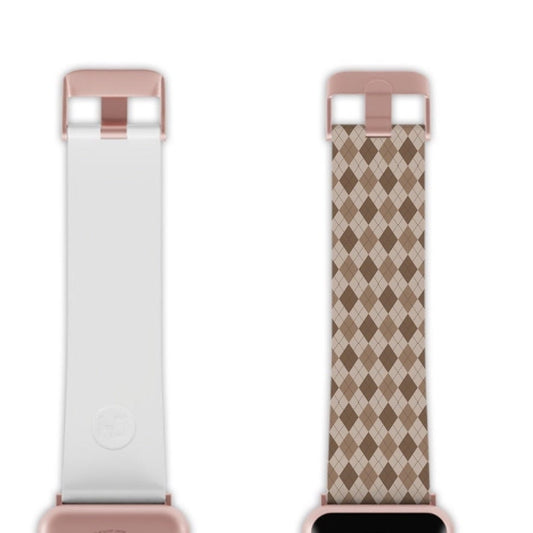 Argyle Apple Watch Band Series 9/8/7/6/5/4/3/2/1/SE/Ultra, Applewatch Band 38 40mm, Apple WatchBand 42 44mm, Elastomer Watch Strap