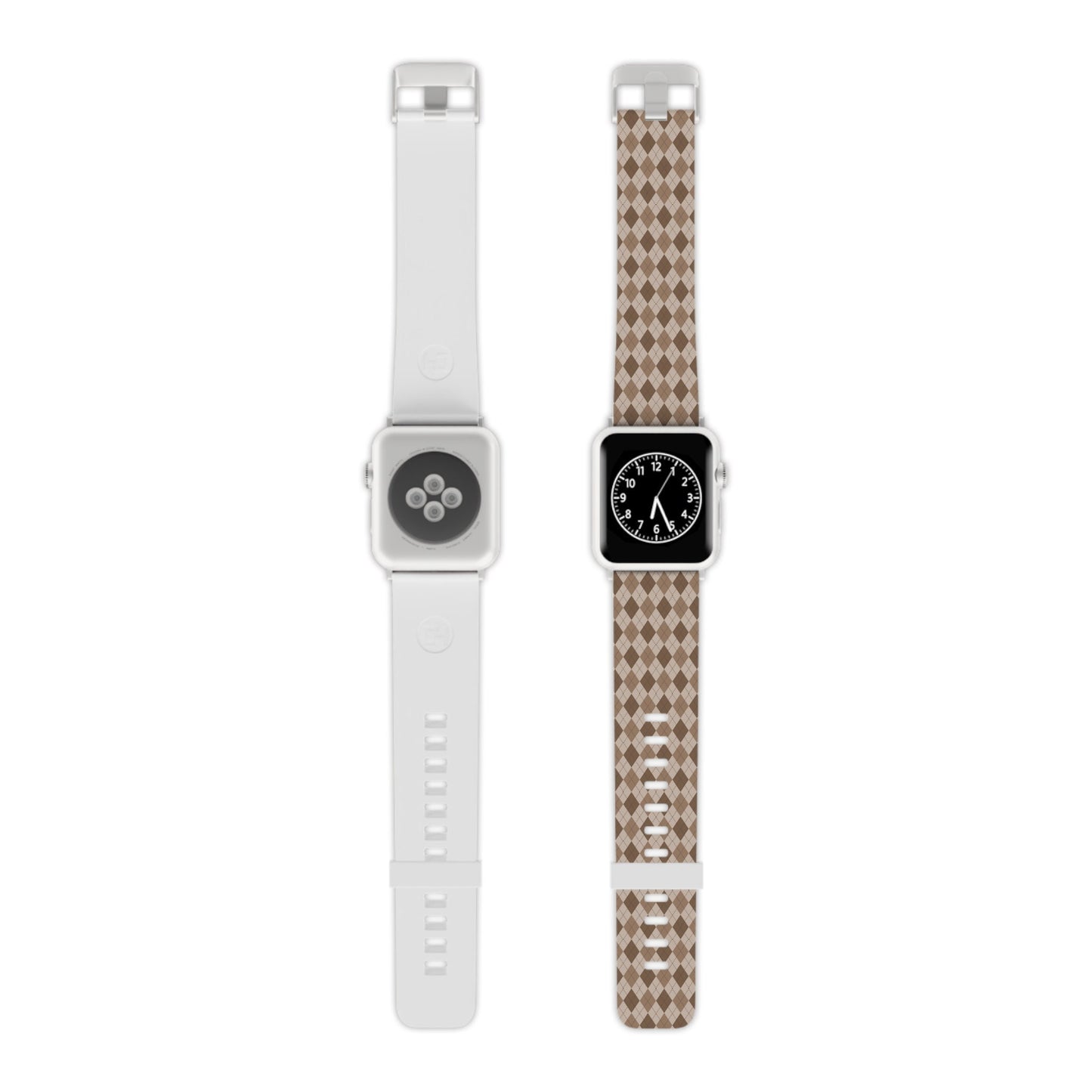 Argyle Apple Watch Band Series 9/8/7/6/5/4/3/2/1/SE/Ultra, Applewatch Band 38 40mm, Apple WatchBand 42 44mm, Elastomer Watch Strap